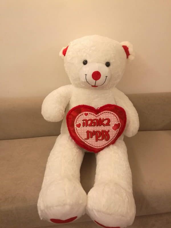 דובי ענק "אהבה" בגודל 2 מטרים